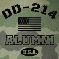 DD 214 Alumni American Flag Legacy Tie Dye Trucker Hat