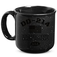 DD 214 Alumni American Flag 15oz Campfire Ceramic Mug