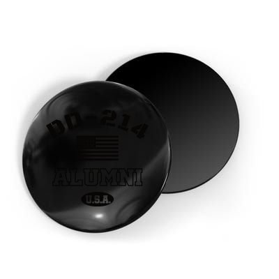 DD 214 Alumni American Flag Magnet
