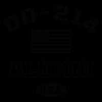 DD 214 Alumni American Flag Baby Bodysuit