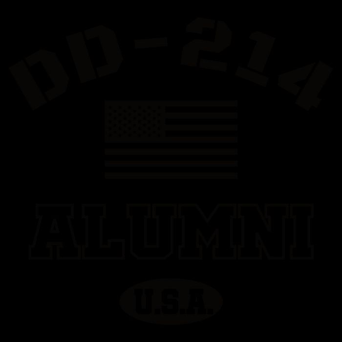 DD 214 Alumni American Flag Baby Bodysuit