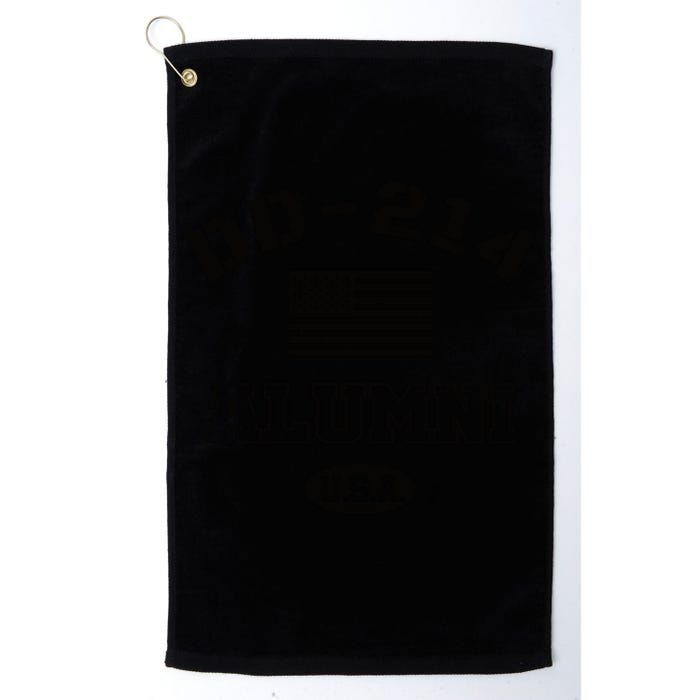 DD 214 Alumni American Flag Golf Towel