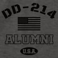 DD 214 Alumni American Flag Vector Backpack