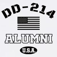 DD 214 Alumni American Flag Garment-Dyed Sweatshirt