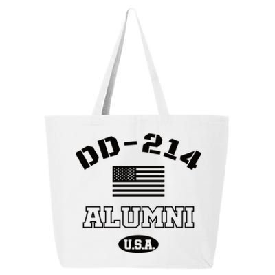 DD 214 Alumni American Flag 25L Jumbo Tote