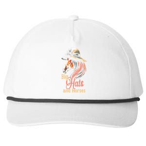 Derby 2024 Big Hat Derby Day Horse Silks And Hats & Dress Snapback Five-Panel Rope Hat