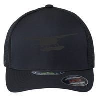 Dhc 2 Beaver Floatplane Silhouette Design Flexfit Unipanel Trucker Cap