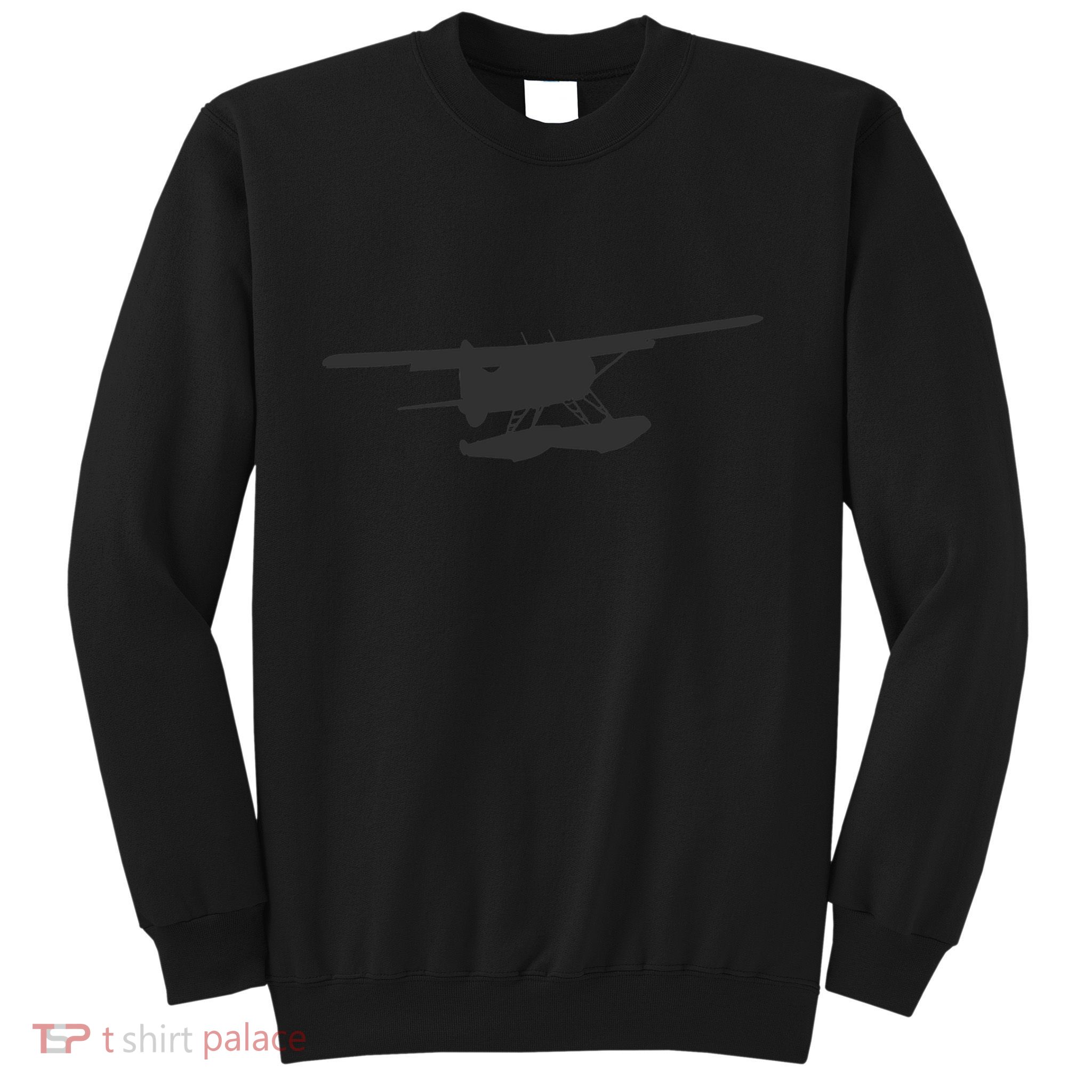 Dhc 2 Beaver Floatplane Silhouette Design Sweatshirt