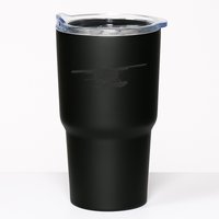 Dhc 2 Beaver Floatplane Silhouette Design Tumbler