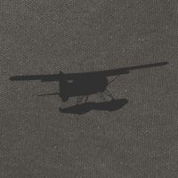 Dhc 2 Beaver Floatplane Silhouette Design Cotton Canvas Backpack