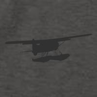 Dhc 2 Beaver Floatplane Silhouette Design Vector Backpack
