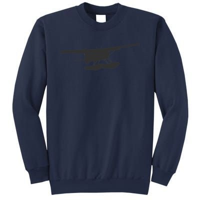 Dhc 2 Beaver Floatplane Silhouette Design Sweatshirt