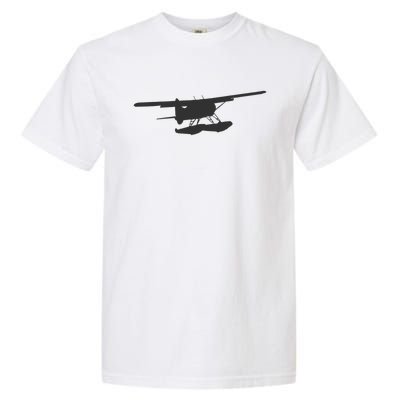 Dhc 2 Beaver Floatplane Silhouette Design Garment-Dyed Heavyweight T-Shirt