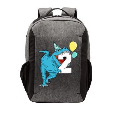 Dinosaur 2nd Birthday Boy T-Rex 2 Two Year Old Vector Backpack