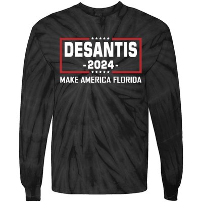 Desantis 2024 Tie-Dye Long Sleeve Shirt