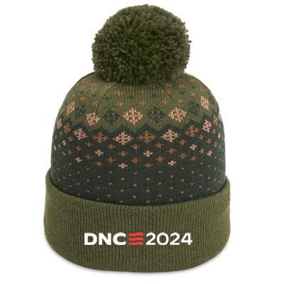 Dnc 2024 Democratic Convention With 2 Side The Baniff Cuffed Pom Beanie