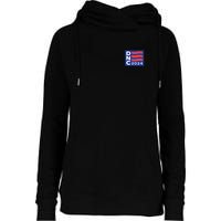 Dnc 2024 Democratic Convention With 2 Side Womens Funnel Neck Pullover Hood