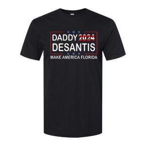 Daddy 2024 Desantis Make America Florida Desantis 2024 Softstyle CVC T-Shirt