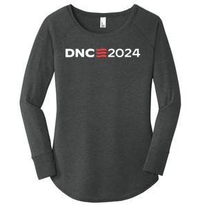 Dnc 2024 Democratic Convention Women's Perfect Tri Tunic Long Sleeve Shirt