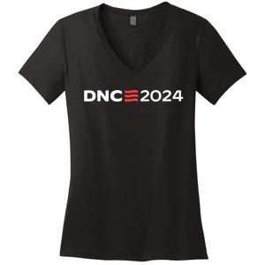 Dnc 2024 Democratic Convention Women's V-Neck T-Shirt