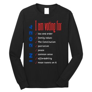 Decision 2024 Long Sleeve Shirt