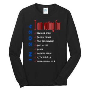 Decision 2024 Tall Long Sleeve T-Shirt