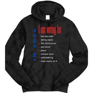 Decision 2024 Tie Dye Hoodie