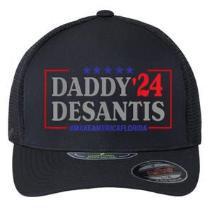 Daddy 2024 Desantis Make America Florida Flexfit Unipanel Trucker Cap