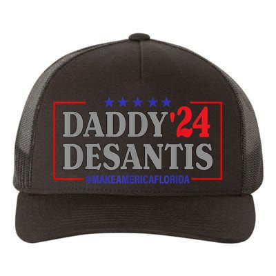 Daddy 2024 Desantis Make America Florida Yupoong Adult 5-Panel Trucker Hat
