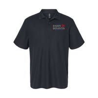 Daddy 2024 Desantis Make America Florida Softstyle Adult Sport Polo