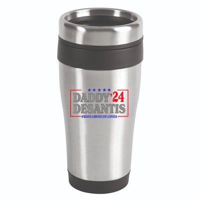Daddy 2024 Desantis Make America Florida 16oz Travel Tumbler