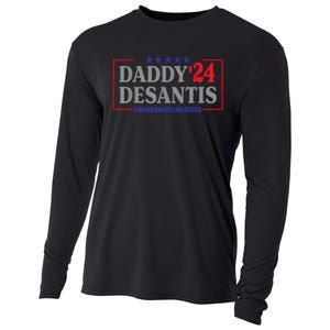 Daddy 2024 Desantis Make America Florida Cooling Performance Long Sleeve Crew