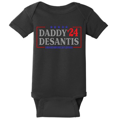 Daddy 2024 Desantis Make America Florida Baby Bodysuit