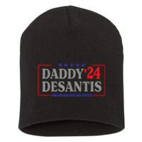 Daddy 2024 Desantis Make America Florida Short Acrylic Beanie