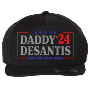 Daddy 2024 Desantis Make America Florida Wool Snapback Cap