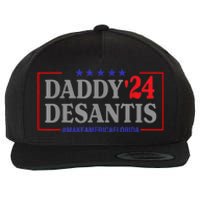 Daddy 2024 Desantis Make America Florida Wool Snapback Cap