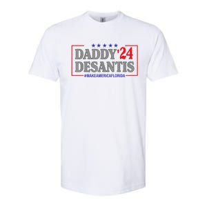 Daddy 2024 Desantis Make America Florida Softstyle CVC T-Shirt