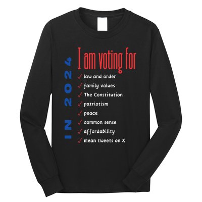 Decision 2024 Long Sleeve Shirt