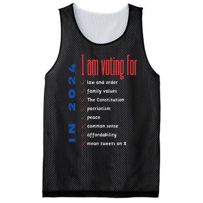 Decision 2024 Mesh Reversible Basketball Jersey Tank