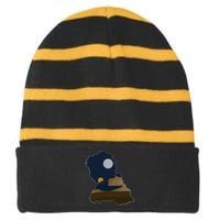 Dune 2020 Striped Beanie with Solid Band