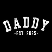Daddy 2025 Daddy To Be New Daddy Gifts Classic Bold Font Drawstring Bag
