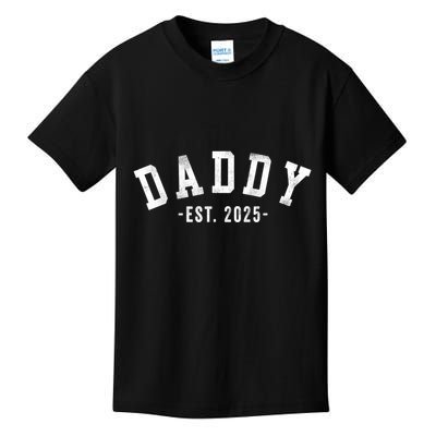 Daddy 2025 Daddy To Be New Daddy Gifts Classic Bold Font Kids T-Shirt