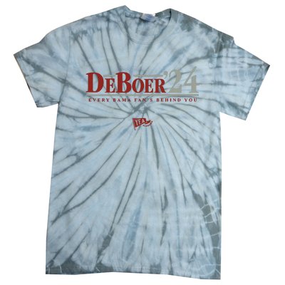 Deboer 24 Every Bama Fans Behind You Tie-Dye T-Shirt