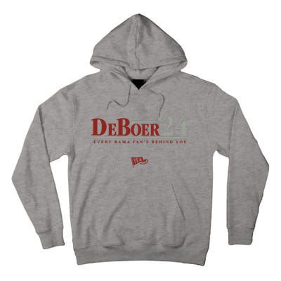 Deboer 24 Every Bama Fans Behind You Tall Hoodie