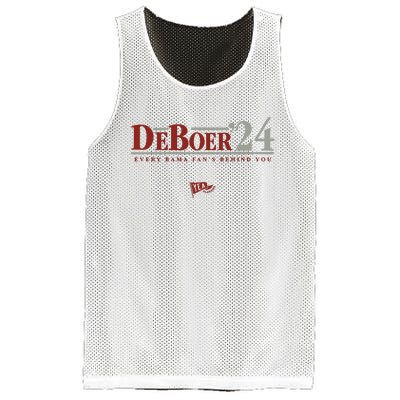 Deboer 24 Every Bama Fans Behind You Mesh Reversible Basketball Jersey Tank