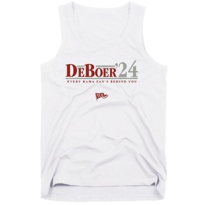 Deboer 24 Every Bama Fans Behind You Tank Top