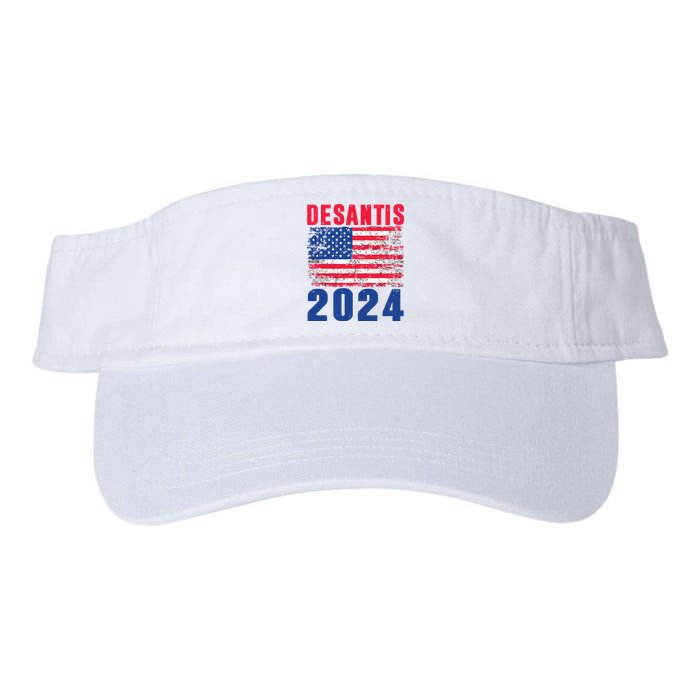 Desantis 2024 Election Ron Desantis For President In 2024 Valucap Bio-Washed Visor