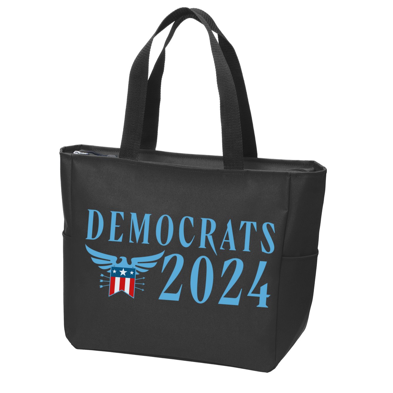 Democrats 2024 Election Logo Zip Tote Bag
