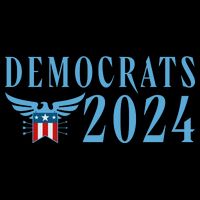Democrats 2024 Election Logo Zip Tote Bag