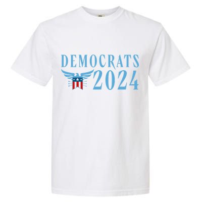 Democrats 2024 Election Logo Garment-Dyed Heavyweight T-Shirt
